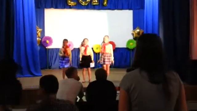 Частушки в лагере "Волна" 2 смена 2017 г. 7 отряд. vk.com/unostmk смотреть онлайн