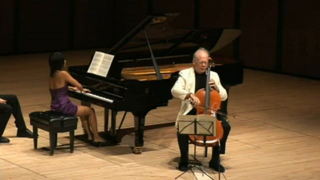 Yuja Wang & Lynn Harrell: Brahms Sonata for Cello & Piano No 2 in F major смотреть онлайн