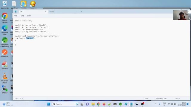 Java SE: Java Class and Object example to pass argument into method смотреть онлайн