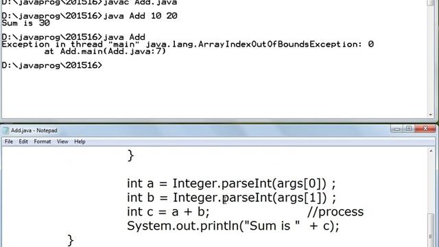 Part-5: Hindi - Addition of two number with Exception Handling смотреть онлайн