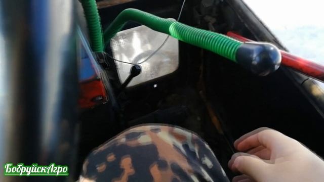 Завел МТЗ 320. Покатушки на тракторе смотреть онлайн