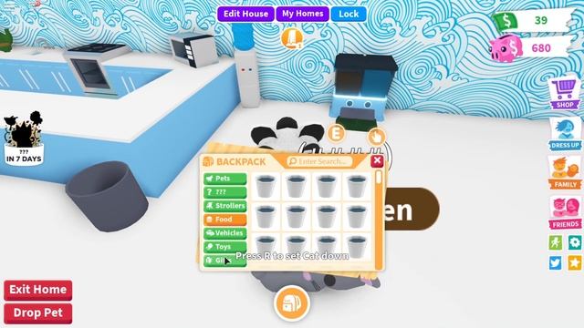 Мои петы в Адопт Ми РОБЛОКС. Встретила настоящую Женяшу? смотреть онлайн