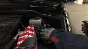 Замена топливного фильтра Toyota Land Cruiser 200