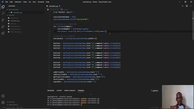 Simple Calculator Part 2 (Python GUI) in Shona смотреть онлайн