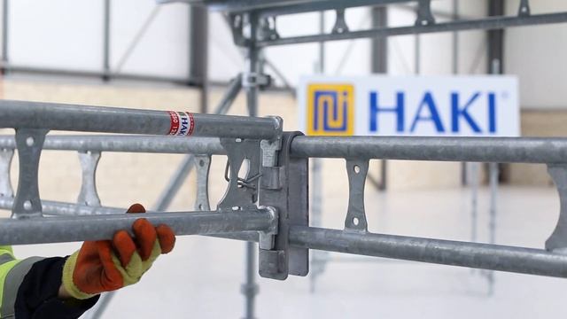 Off-node connections with the HAKI Universal load-bearing ledger-beam смотреть онлайн