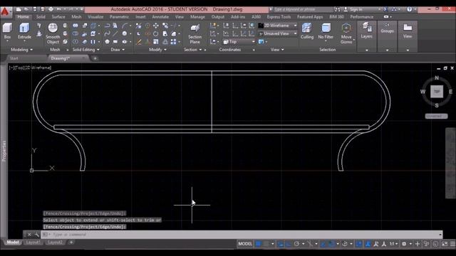 AUTOCAD 2016 3D TV ÜNİTESİ TASARIMI смотреть онлайн