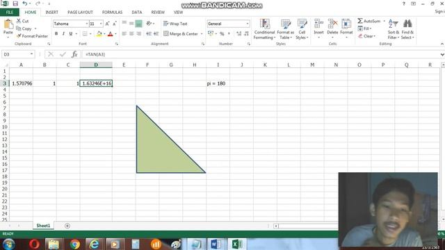 การหาค่า sin cos tan ใน เอกเซล(Excel) смотреть онлайн