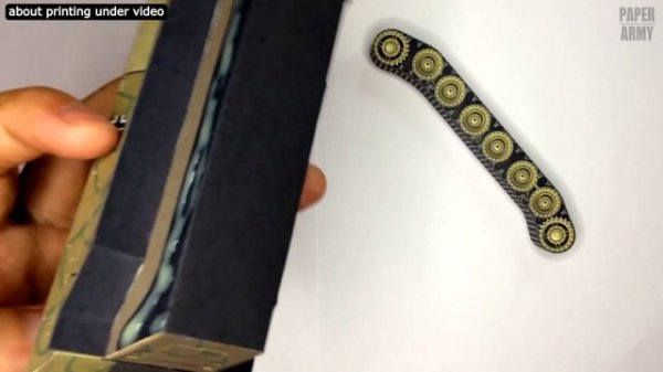 How to make Ferdinand paper tank destroyer easy model WW2, DIY Panzerjäger Tiger P papercraft model