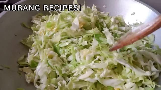 60 PESOS TIPID BUDGET ULAM STIR FRY CABBAGE! MURANG ULAM RECIPE! смотреть онлайн