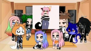 Реакция Ланы, Кошки Ланы, Йоши , Ульяны, Евы, Кота Лео , Лилит и стива на мемы