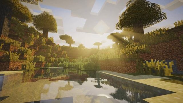 Майнкрафт красивая графика!Minecraft beautiful graphics! смотреть онлайн