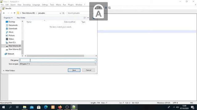 cara compile program java melalui notpeed dan CMD смотреть онлайн