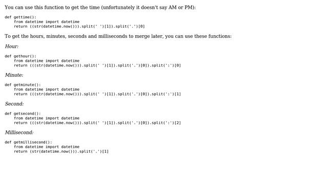 How do I get the current time? (52 Solutions!!) смотреть онлайн