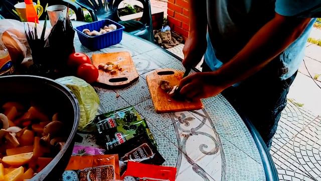 Димляма в казане суперское блюдо. смотреть онлайн