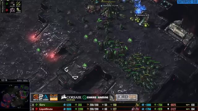Guru vs. Snute - ZvZ - Corsair Cup #12 смотреть онлайн