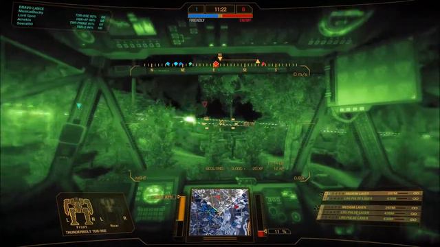 Mechwarrior Online - Thunderbolt - TDR-9SE - Tight spot! смотреть онлайн