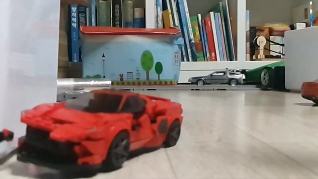 Ferrari LEGO speed champion car crash test смотреть онлайн