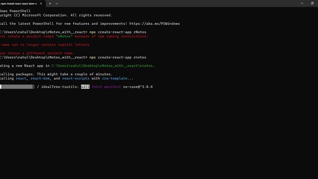 Create React App Windows PowerShell 2023 setup смотреть онлайн