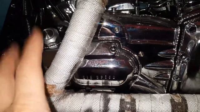 FiberGlass Heat wrap for exhaust headers on harley davidson смотреть онлайн