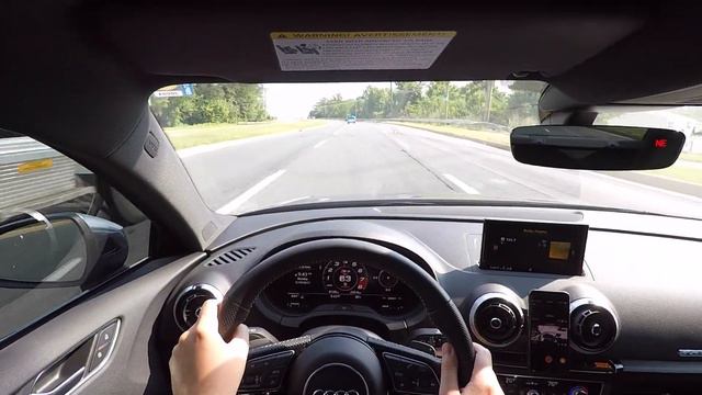 What It's Like Driving an S Model Audi - Audi S3 POV Driving смотреть онлайн