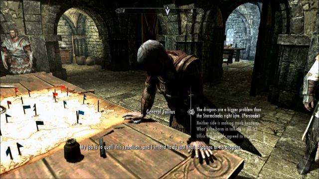 Lets Play Skyrim Part 72: Dragon Bridge has a cool bridge смотреть онлайн