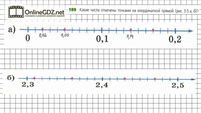 Задание №189 - ГДЗ по математике 6 класс (Дорофеев Г.В., Шарыгин И.Ф.) смотреть онлайн