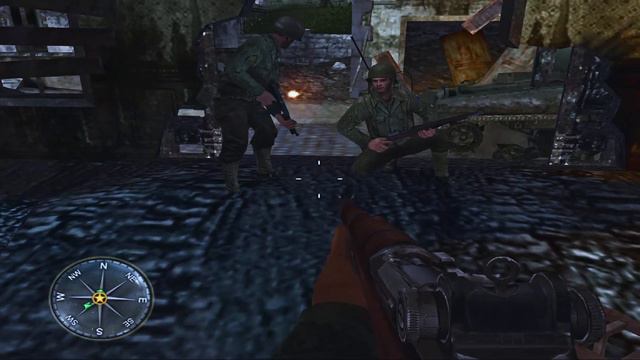 Call of Duty 3 PS2 | Gameplay PARTE 1 | Sem Comentário - Cidade Saint-Lô | Primeiro Capítulo смотреть онлайн