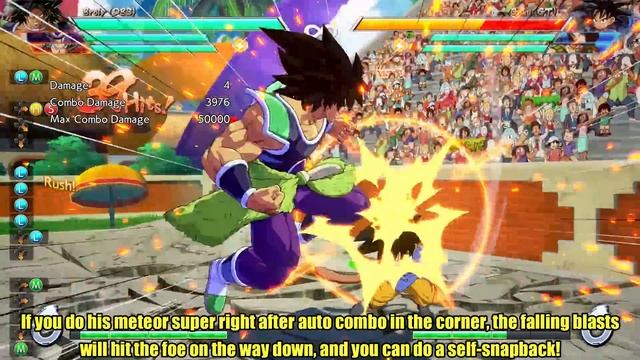 Dragon Ball FighterZ - DBS Broly Combo Guide (Season 2) смотреть онлайн