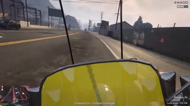 Trying to lose the cops on a scooter - GTA Online смотреть онлайн