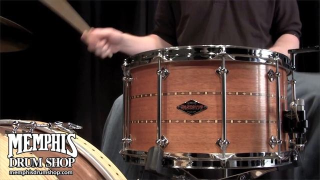 Craviotto 14 x 8 Custom Shop Mahogany Solid Shell Snare Drum (CRCUS8014MAHOGDI-1031312A) смотреть онлайн