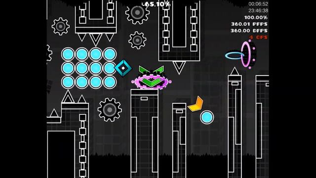 SHITTY ACHERON 100% (Insane demon) I Geometry Dash смотреть онлайн