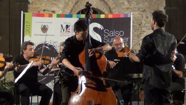 Giovanni Bottesini Concerto no.2 in B minor ( 1.mov), Zhixiong Liu (Double bass) смотреть онлайн