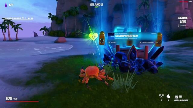 ОБЗОР НА ИГРУ - Crab Champions! БОЕВОЙ КРАБ ВЫЖИВАЕТ ИЗ ПОСЛЕДНИХ СИЛ смотреть онлайн