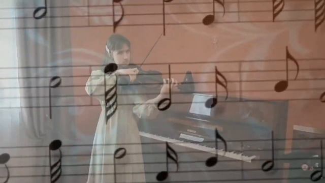 муз В.Малахова-(мелодия-Зимняя вишня)-Соло на скрипке-Даша Макарова смотреть онлайн