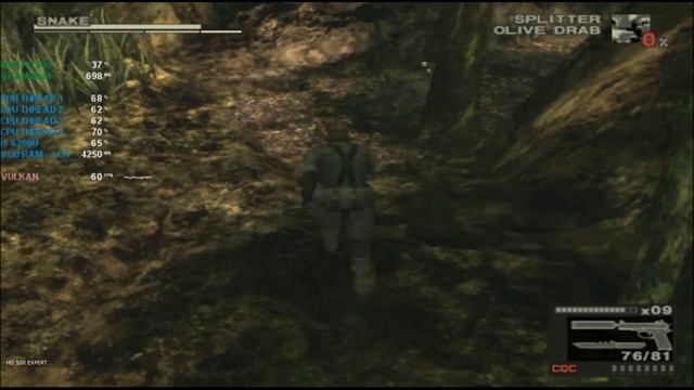 Metal Gear Solid 3 Pcxs2 1.7 Intel HD 520 | Custom Build | Vulkan | Configuration смотреть онлайн