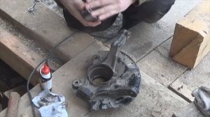 Kia Rio 3! Замена ступичного подшипника своими руками.