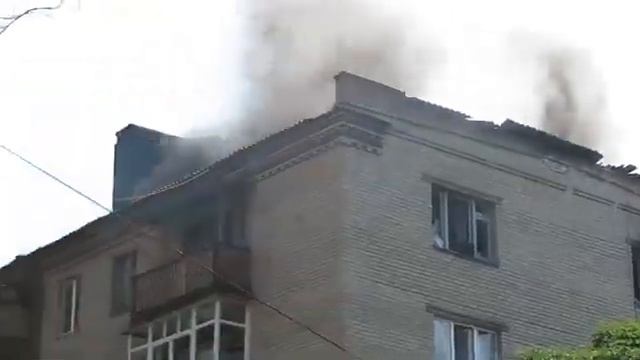 08 06 14 Славянск Разрушения и пожары смотреть онлайн