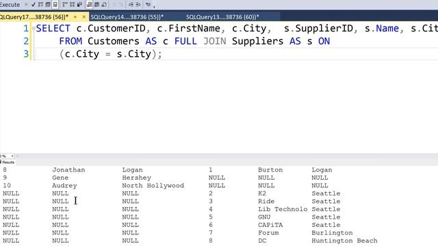 SQL JOIN, LEFT JOIN, RIGHT JOIN, FULL JOIN and CROSS JOINs are thoroughly covered in this video. смотреть онлайн