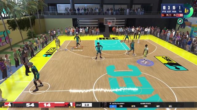 Dominating the rec with randoms & Javion. 40 Rebounds? смотреть онлайн
