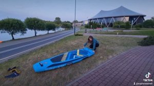 как быстро и легко сложить сап борд