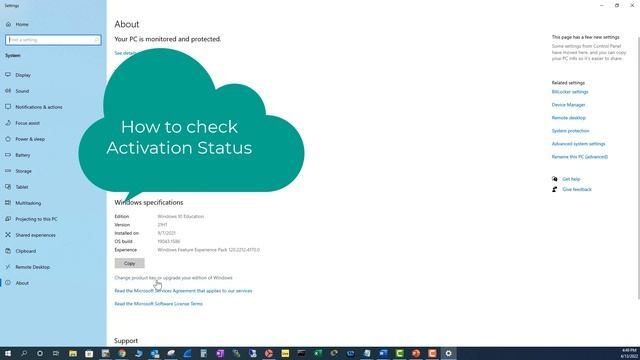 How to Check Windows 10 Activation Status - 4 ways to check смотреть онлайн