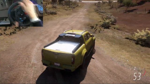Mercedes X-Class | OFFROAD CONVOY | Forza Horizon 5 | Logitech G29 gameplay смотреть онлайн