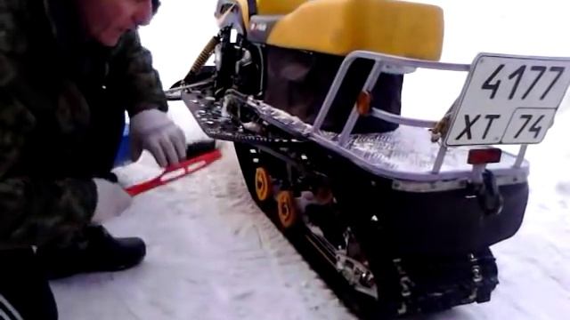 Обзор снегохода Dingo Т 150. Доводим до ума. смотреть онлайн