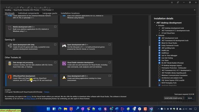 Windows 11 | Install Visual Studio 2022 on Windows 11 смотреть онлайн