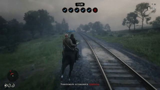 ДВА БОМЖА - RDR 2 (LeonarDDD, Матёрый степной шакал) смотреть онлайн