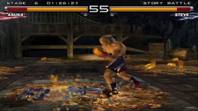 Tekken 5 - Asuka Kazama - Story Battle: (Prologue - Epilogue) - Gameplay - Campaign Walkthrough смотреть онлайн