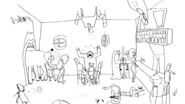 Café Animation - Music By Fats Navarro