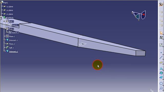 CATIA V5 Tutorial Part23 смотреть онлайн