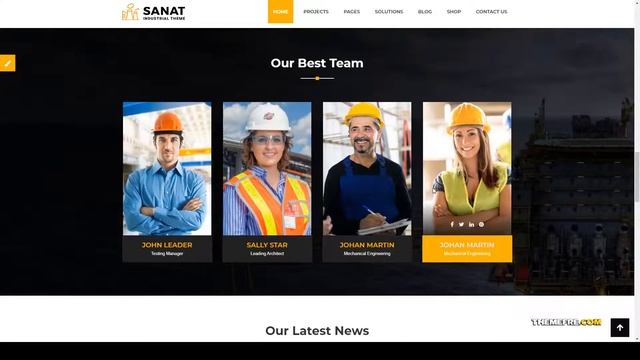 Kishi - Factory and Industry WordPress Theme petroleum industry смотреть онлайн