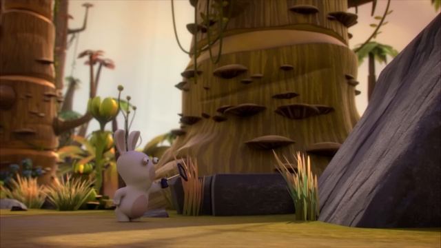 RABBIDS INVASION | Compilation 1h The Rabbids meet the Cro-Magnons! | Raving Rabbids смотреть онлайн